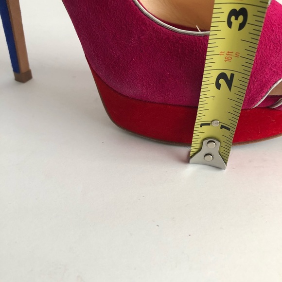 Footcandy colorblock suede pumps - Picture 13 of 13